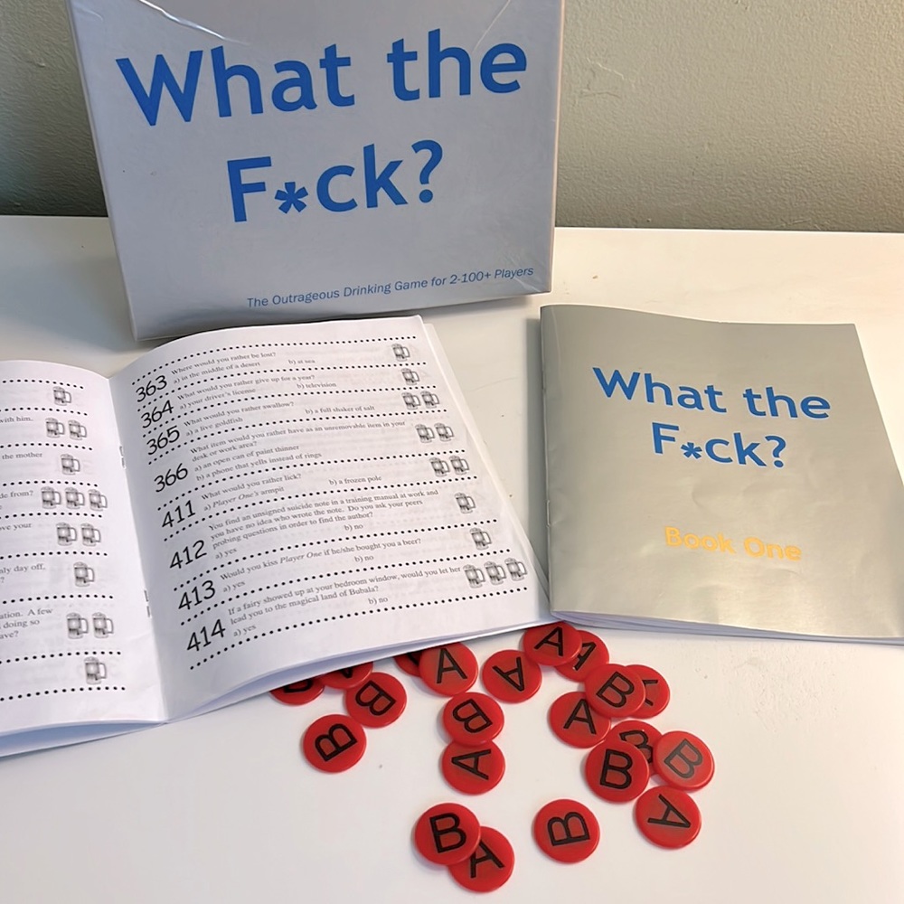 What the f*ck? Drinking game for 2-100+ players